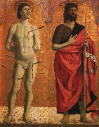 Piero della Francesca St.Sebastian and St.John the Baptist china oil painting artist